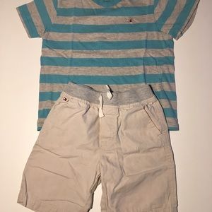 Tommy Hilfiger Boys Size 4t Shorts and TShirt
